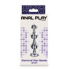 ANAL PLAY TOYJOY Plug Bijou Diamond Star Beads S 9.5 x 2.2cm